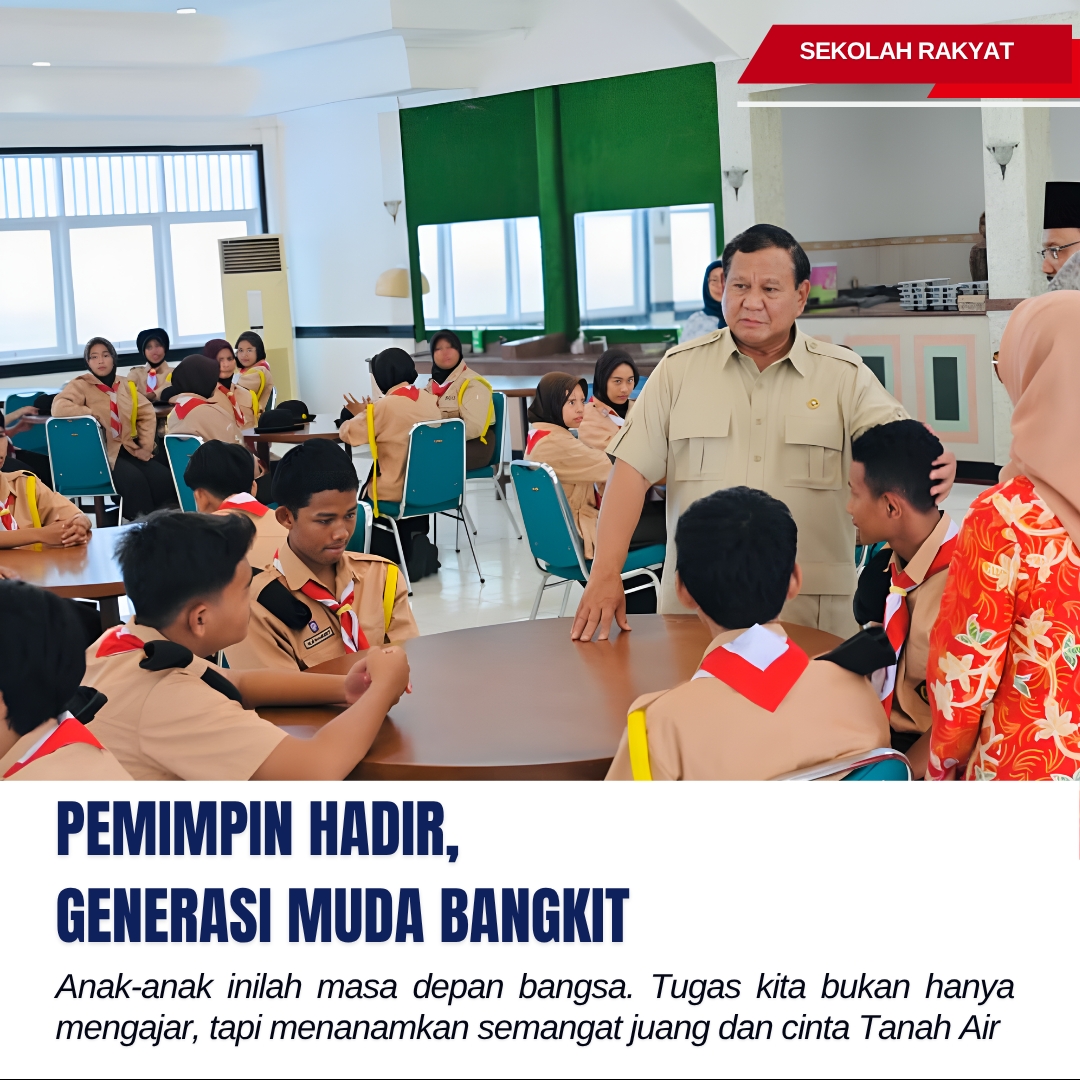 Kurikulum Sekolah Rakyat: Kolaborasi Pendidikan, Karakter, dan Vokasi untuk Masa Depan Anak Bangsa