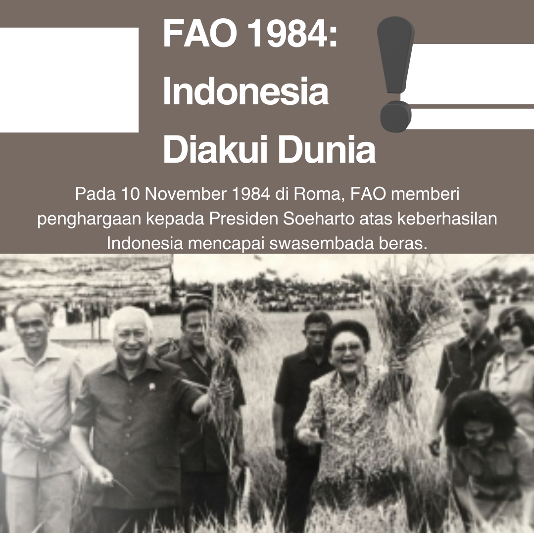 Swasembada Beras Era Soeharto Jadi Rujukan Global, India Ternyata Terapkan Strategi Mirip Indonesia